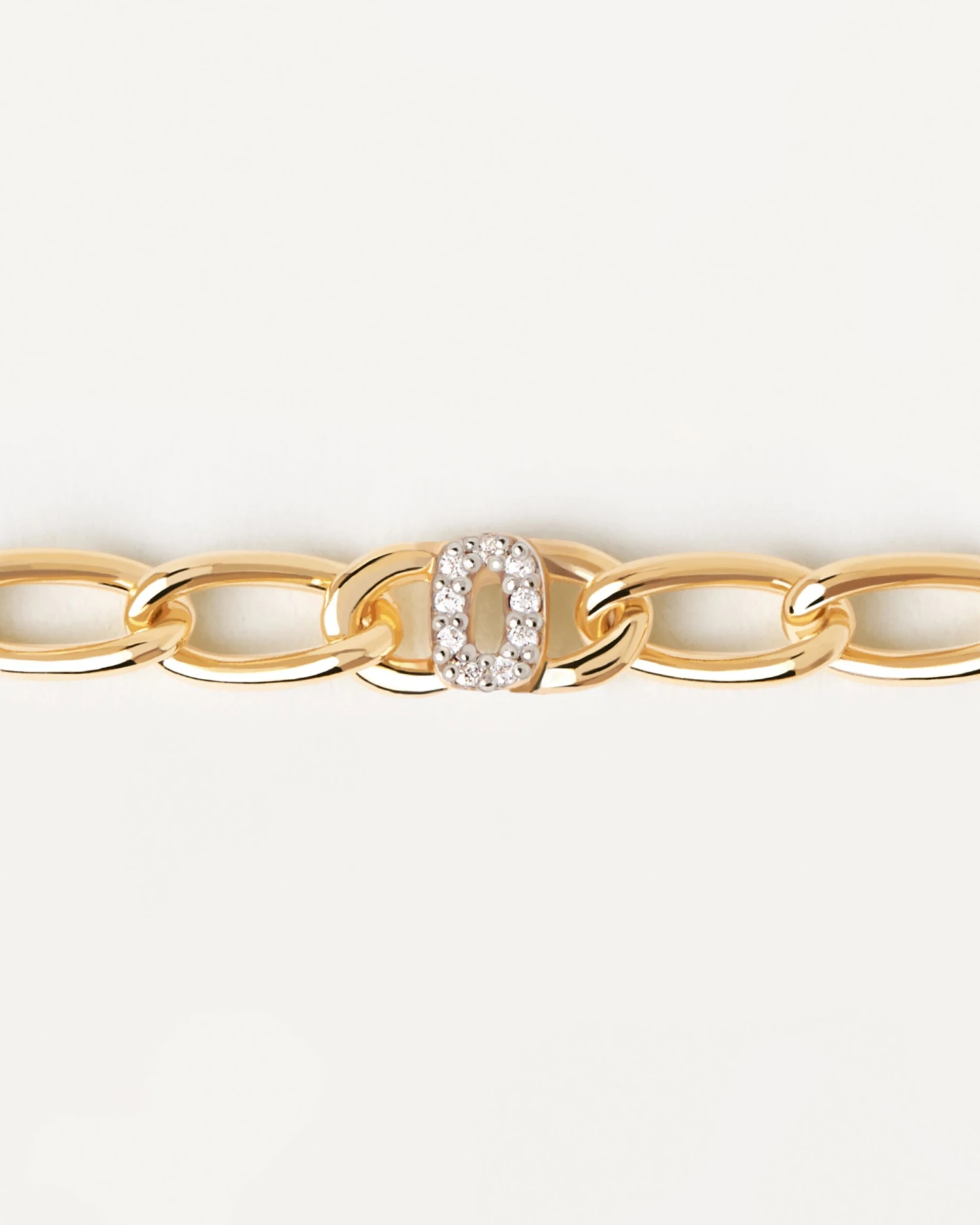 Letter O Chain Bracelet 4 Letter O Chain Bracelet - Image 4