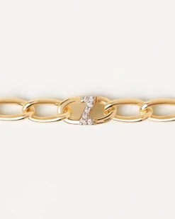 Letter Z Chain Bracelet -Fashion Accessories 4 PU01 563 alt1 scaled