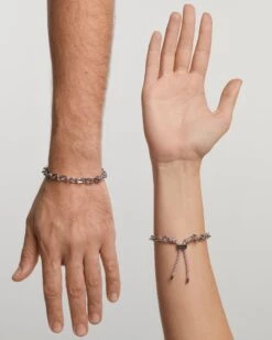 Prisma Essential Rope And Chain Silver Bracelet -Fashion Accessories 4 PU02 690 U beauty2 scaled