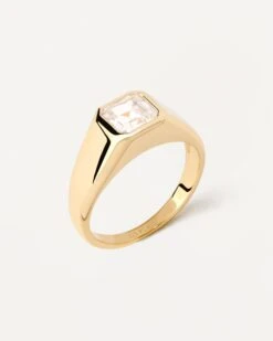 Square Shimmer Stamp Ring 11 Square Shimmer Stamp Ring -Fashion Accessories 5 AN01 984 U alt1 scaled