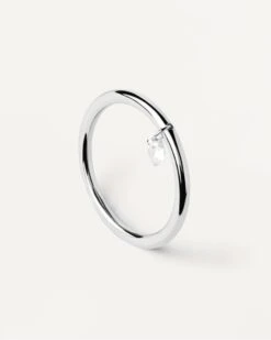 Rain Solitary Silver Ring 11 Rain Solitary Silver Ring -Fashion Accessories 5 AN02 966 U alt3 scaled