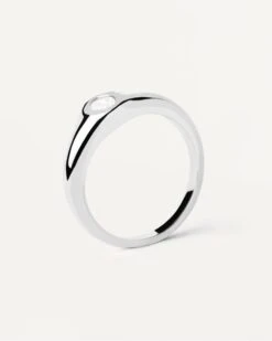 Karry Stamp Silver Ring -Fashion Accessories 5 AN02 A03 U alt1 scaled