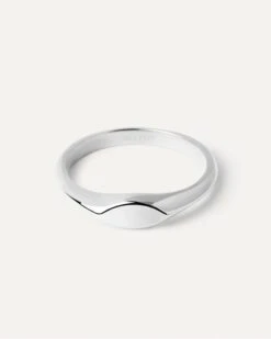 Duke Stamp Silver Ring -Fashion Accessories 5 AN02 A54 alt2 scaled