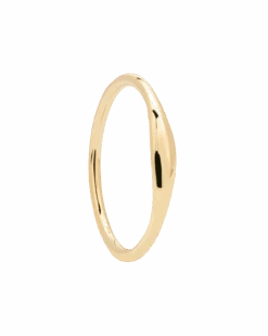 Yellow Gold Wave Ring -Fashion Accessories 5 AN05 004 scaled