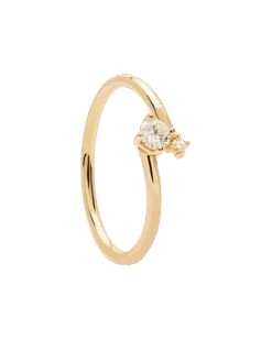 Diamonds And Gold Duo Ring -Fashion Accessories 5 AN05 009 scaled