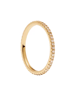 Diamonds And Gold Eternity Mini Ring -Fashion Accessories 5 AN05 015 scaled