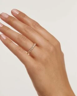 Diamonds And Gold Eternity Supreme Ring -Fashion Accessories 5 AN05 017 2 scaled