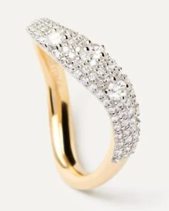 Diamonds And Gold Apollo Ring 12 Diamonds And Gold Apollo Ring -Fashion Accessories 5 AN05 A67 alt3 scaled