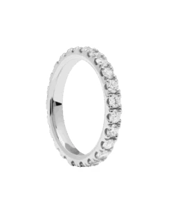 Diamonds And White Gold Eternity Supreme Ring -Fashion Accessories 5 AN06 017 scaled
