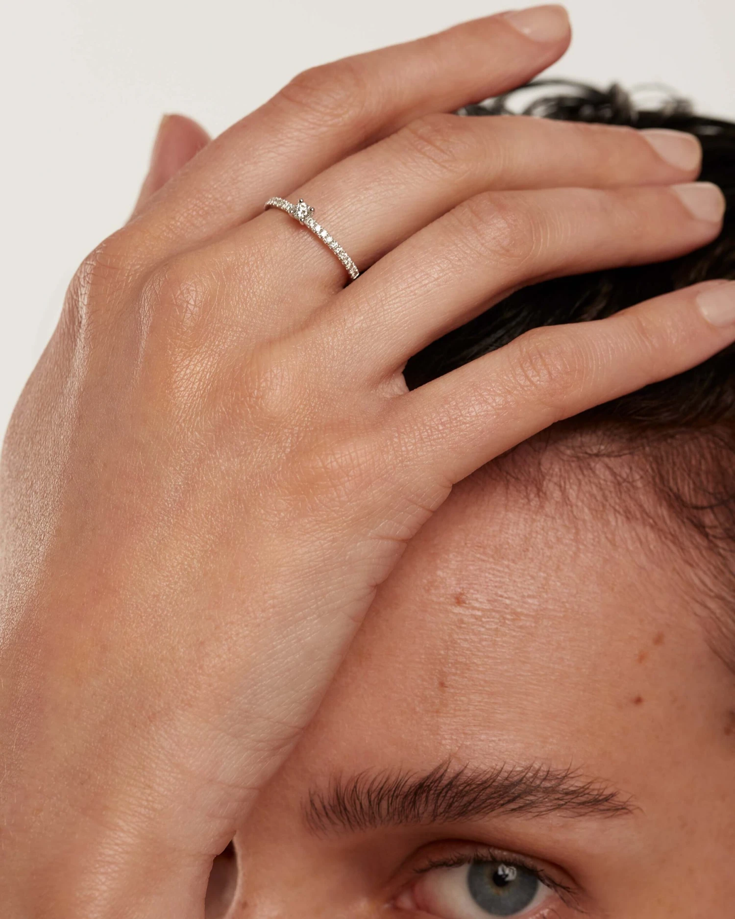 Diamonds And White Gold Solstice Ring 5 Diamonds And White Gold Solstice Ring - Image 5
