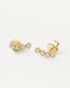 Blue Tide Climbing Earrings -Fashion Accessories 5 AR01 432 U alt3 f828f5cd e6e5 436e a6cb 93c54c86f8cd scaled