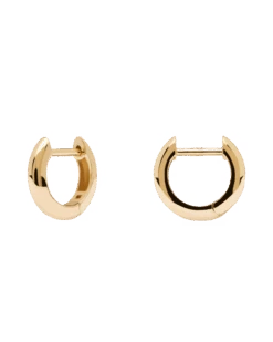 Gold Bold Mini Hoops -Fashion Accessories 5 AR05 010 U scaled