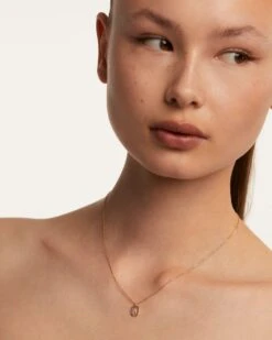 Mini Letter R Necklace -Fashion Accessories 5 CO01 529 U beauty2 scaled