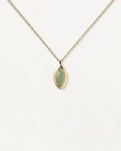 Green Aventurine Nomad Necklace -Fashion Accessories 5 CO01 678 U scaled