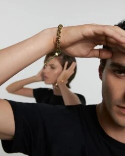 Cottage Rope And Chain Bracelet 13 Cottage Rope And Chain Bracelet -Fashion Accessories 5 COMBO 04 beauty1 scaled