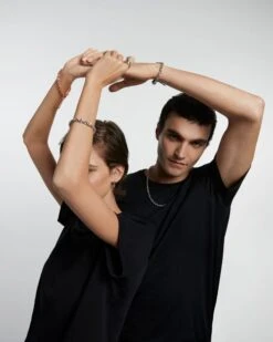 Tangerine Rope And Chain Bracelet -Fashion Accessories 5 COMBO 05 beauty2 scaled