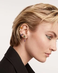 Akiro Tiger Eye Single Earring -Fashion Accessories 5 IMAGEN 5209 scaled