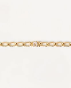 Letter D Chain Bracelet 11 Letter D Chain Bracelet -Fashion Accessories 5 PU01 541 U scaled