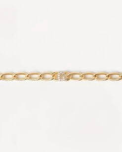 Letter G Chain Bracelet -Fashion Accessories 5 PU01 544 U scaled