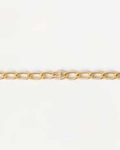 Letter I Chain Bracelet 11 Letter I Chain Bracelet -Fashion Accessories 5 PU01 546 U scaled