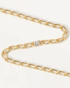 Letter M Chain Bracelet 10 Letter M Chain Bracelet -Fashion Accessories 5 PU01 550 alt2 scaled