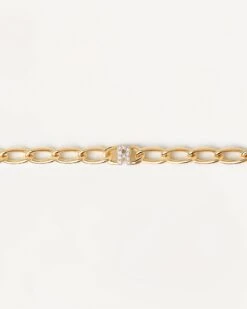 Letter R Chain Bracelet -Fashion Accessories 5 PU01 555 U scaled