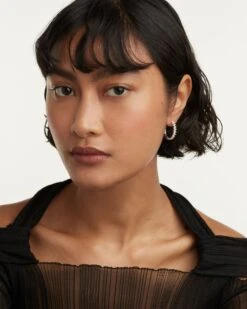 Crown Silver Earrings -Fashion Accessories 5.AR02 579 U beauty1 scaled