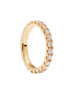 Diamonds And Gold Eternity Supreme Ring -Fashion Accessories 6 AN05 017 scaled