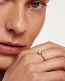 Diamonds And White Gold Solitaire Supreme Ring -Fashion Accessories 6 AN06 013 0 scaled