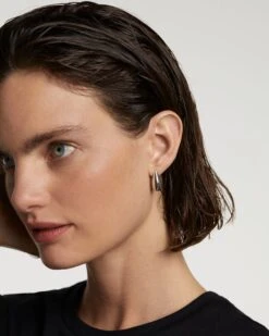 Large Sugar Silver Earrings -Fashion Accessories 6 AR02 881 U beauty2 scaled