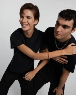 Tangerine Rope And Chain Silver Bracelet -Fashion Accessories 6 COMBO 05 beauty1 scaled