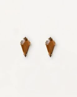 Akiro Tiger Eye Single Earring -Fashion Accessories 6 PG01 677 U alt2 scaled