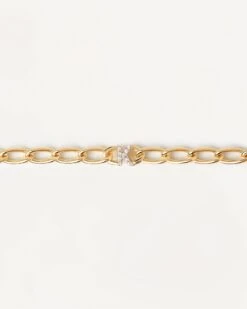 Letter K Chain Bracelet 13 Letter K Chain Bracelet -Fashion Accessories 6 PU01 548 U scaled