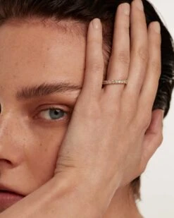 Diamonds And Gold Eternity Supreme Ring -Fashion Accessories 7 AN05 017 0 scaled