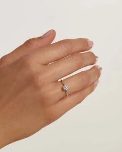 Diamonds And White Gold Solitaire Supreme Ring -Fashion Accessories 7 AN06 013 2 scaled