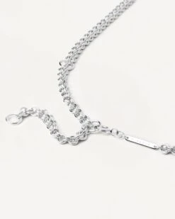 Neo Silver Necklace -Fashion Accessories 7 CO02 449 U alt2 scaled