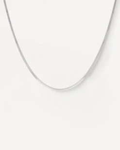 Snake Silver Necklace -Fashion Accessories 7.CO02 446 U scaled