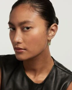 Green Aventurine Nomad Hoops -Fashion Accessories 8 AR01 A07 U beauty1 scaled