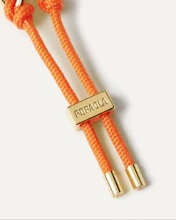 Tangerine Rope And Chain Bracelet -Fashion Accessories 8 PU01 686 U alt3 scaled