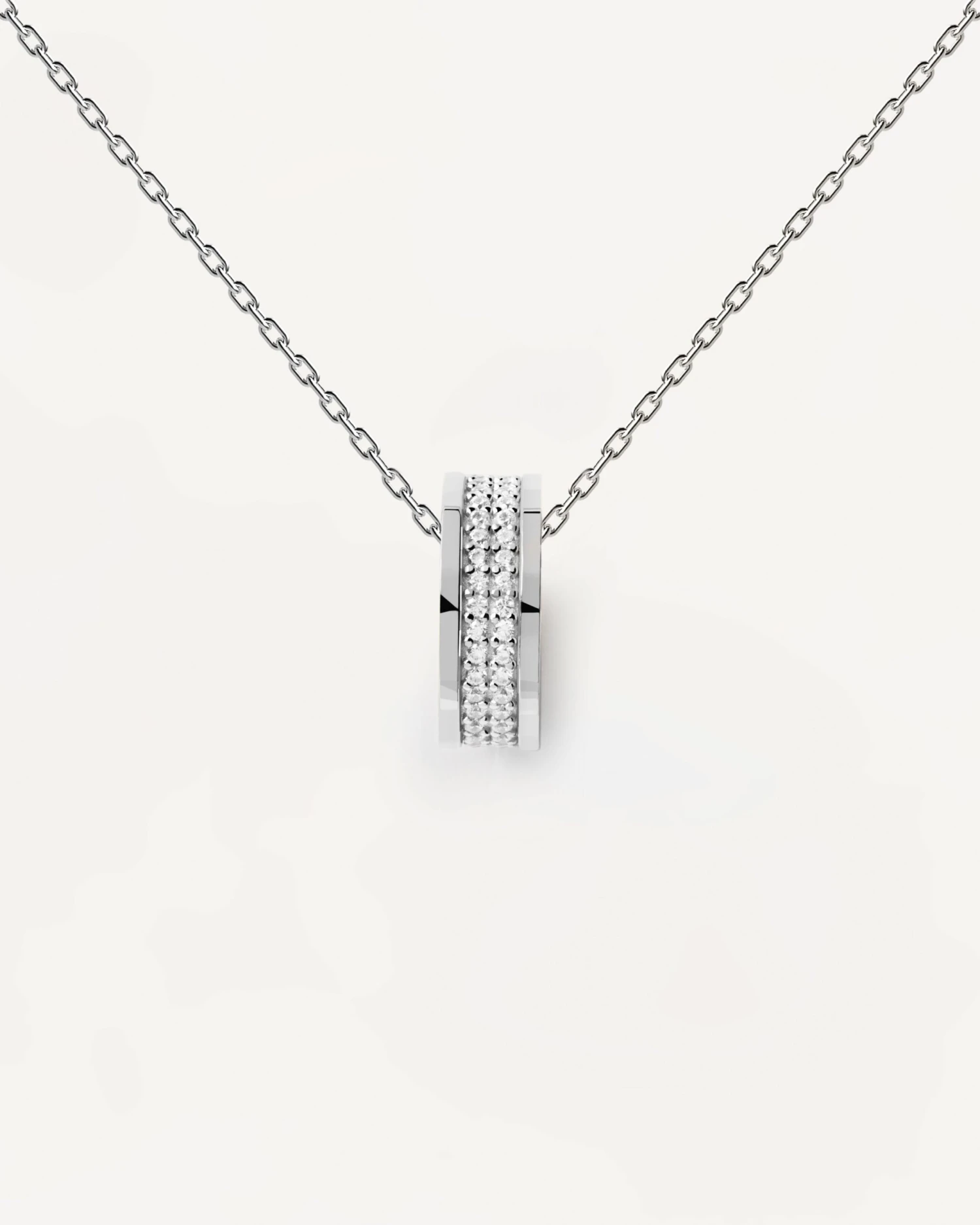 Atlas Silver Necklace 8 Atlas Silver Necklace - Image 8