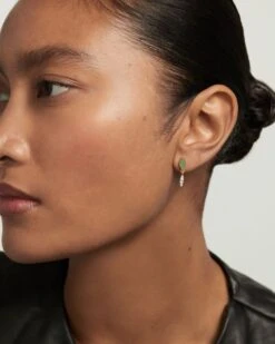 Green Aventurine Ginger Single Earring -Fashion Accessories 9 PG01 063 U beauty5 scaled