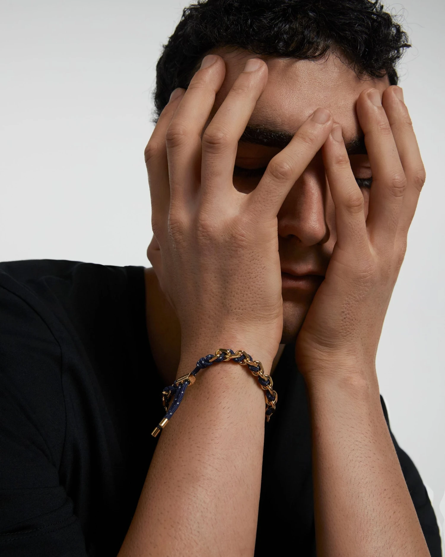 Midnight Rope And Chain Bracelet 9 Midnight Rope And Chain Bracelet - Image 9