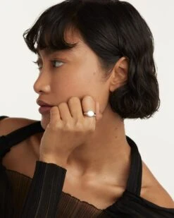 Stamp Silver Ring -Fashion Accessories 9.AN02 628 beauty2 scaled