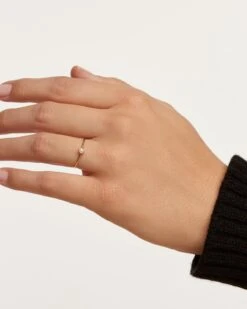 Solitary Pearl Ring -Fashion Accessories AN01 160 U beauty1 86b18e8b 7bbe 435f a9bd f0b3e73c39a1