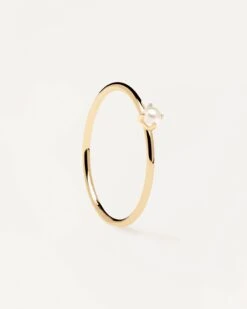 Solitary Pearl Ring -Fashion Accessories AN01 160 2 scaled