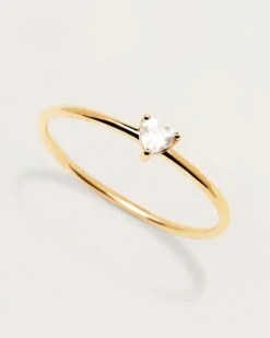 White Heart Ring -Fashion Accessories AN01 223 3 scaled