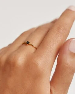 Black Heart Ring -Fashion Accessories AN01 224 U grid2 adb2dafd 7520 4ec1 8c1a b4608ec8809d
