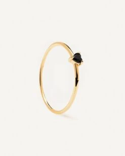 Black Heart Ring