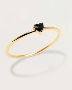 Black Heart Ring -Fashion Accessories AN01 224 4 scaled