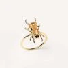 Courage Beetle Ring